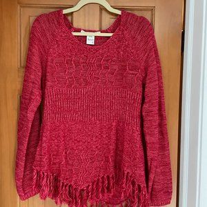 American Rag Beautiful Red Sweater Size L